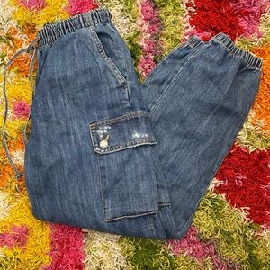 Carmar baggy denim jogger